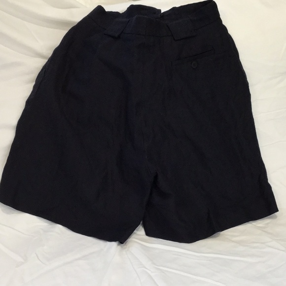 Vintage High-Waisted Navy Shorts - Picture 5 of 8
